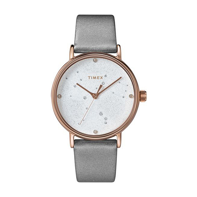 Celestial Opulence 37mm Textured Strap - Gray